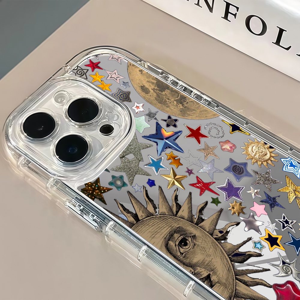 Celestial Gold Glitter Mirror  - Phone Cases Bulk reseña y precio