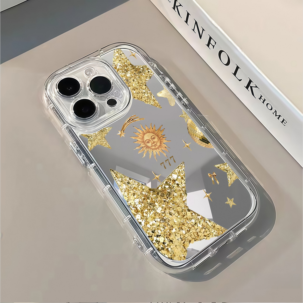 Celestial Gold Glitter Mirror  - Phone Cases Bulk reseña y precio