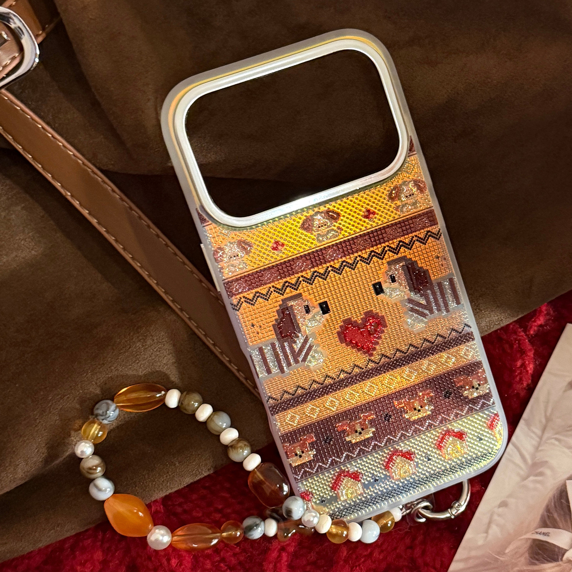 Korean Cartoon Puppy Pattern G - Glitter Shockproof Case reseña y precio
