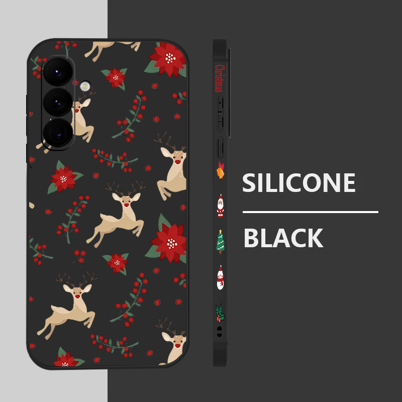 Red Deer Flowers Pattern Phone - Phone Cases Red Deer reseña y precio
