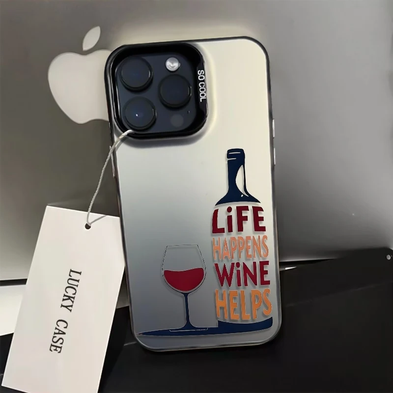 Funny Wine Quote Phone Case fo - Phone Cases Bulk reseña y precio