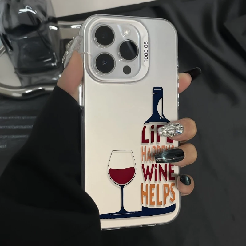 Funny Wine Quote Phone Case fo - Phone Cases Bulk reseña y precio
