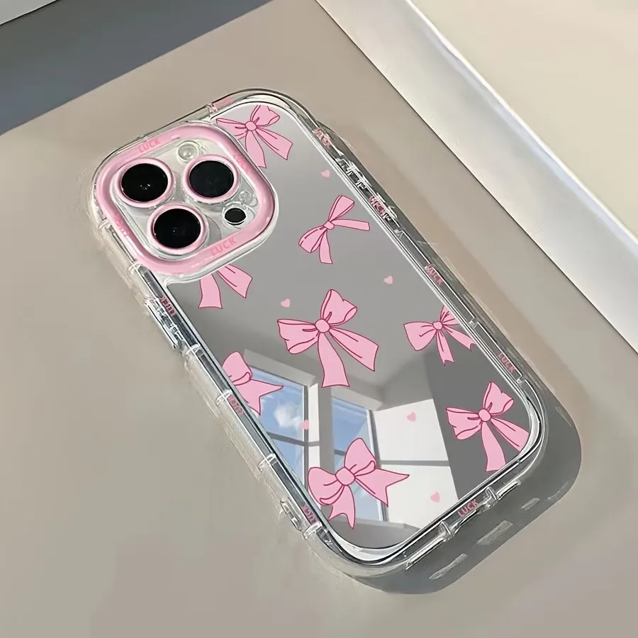 Simple Blue Pink Bow Girl Cute - Phone Cases Girls reseña y precio