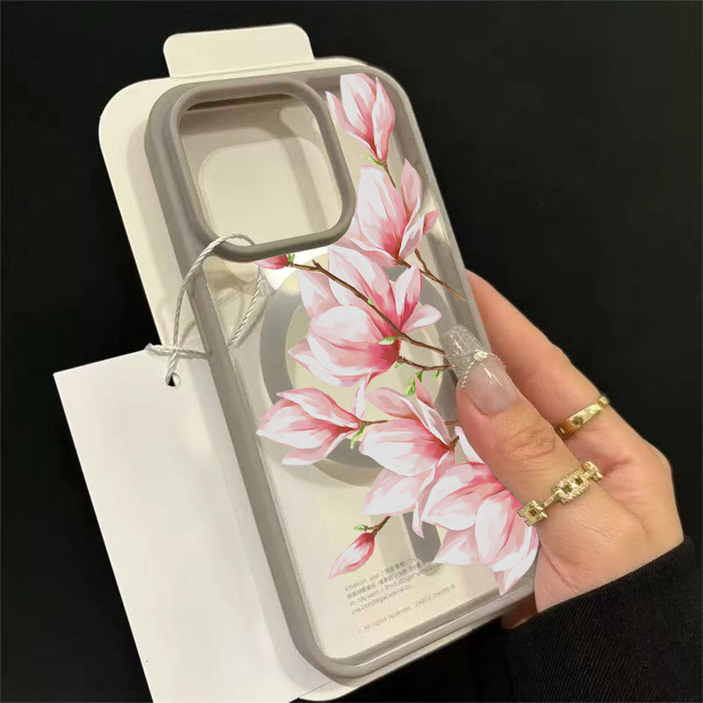 Fashion Flower Magnetic Phone  - Phone Cases Trending reseña y precio