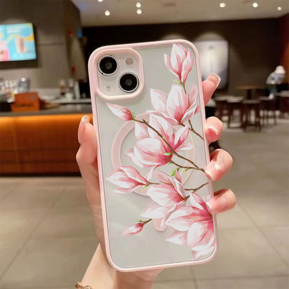 Fashion Flower Magnetic Phone  - Phone Cases Trending reseña y precio