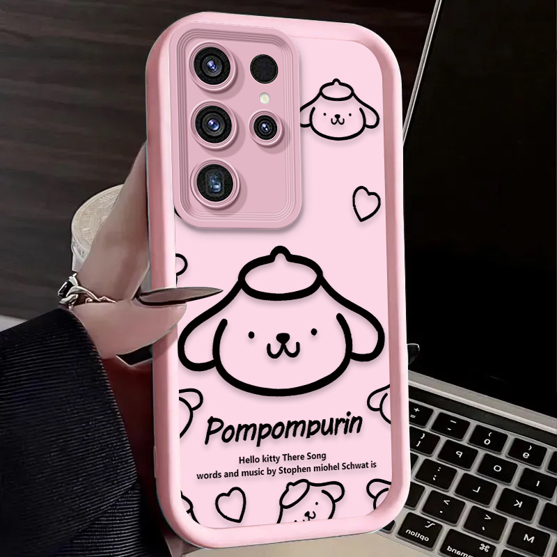 Sanrio Hello Kitty Pompom Puri - Phone Cases For Samsung S22 reseña y precio