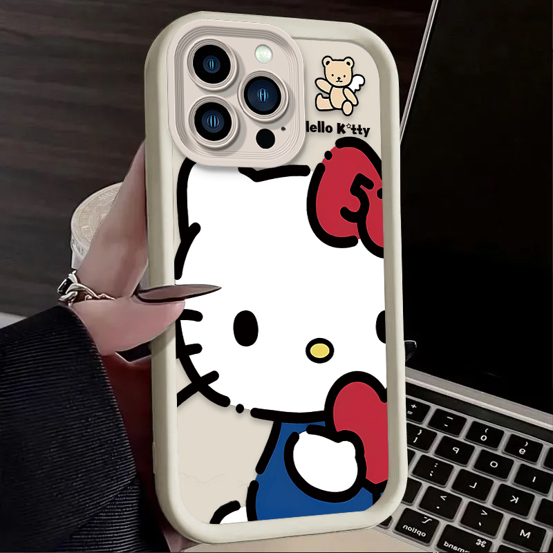 Cute Cartoon Hello Kitty Phone - Phone Cases Bulk reseña y precio