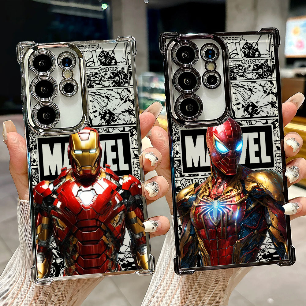 Marvel Spiderman Ironman Comic - Phone Cases For Samsung S22 reseña y precio