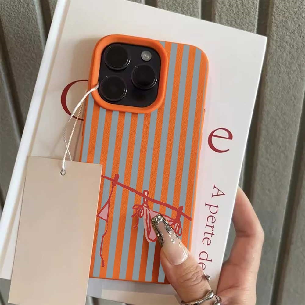 Blue White Striped Bikini Phon - Phone Cases Blue reseña y precio