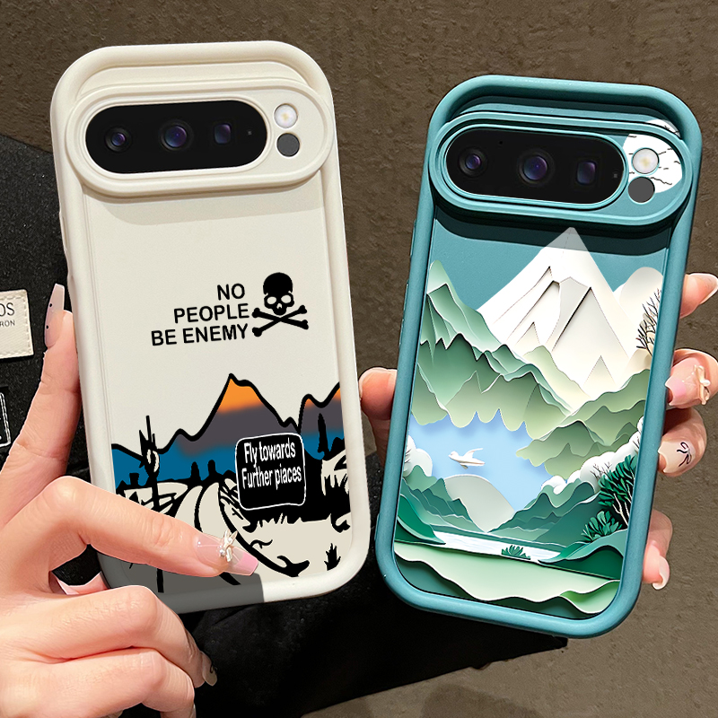 Mountain Road Patterned Phone  - Phone Cases Google Pixel 10 Pro reseña y precio