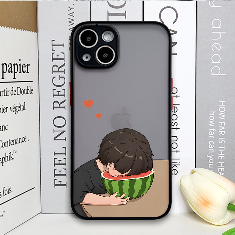 Creative Cartoon Boy Girl Pair - Phone Cases Girls reseña y precio