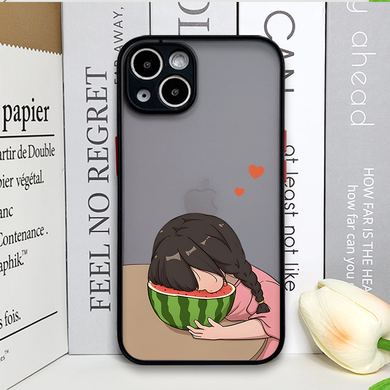 Creative Cartoon Boy Girl Pair - Phone Cases Girls reseña y precio
