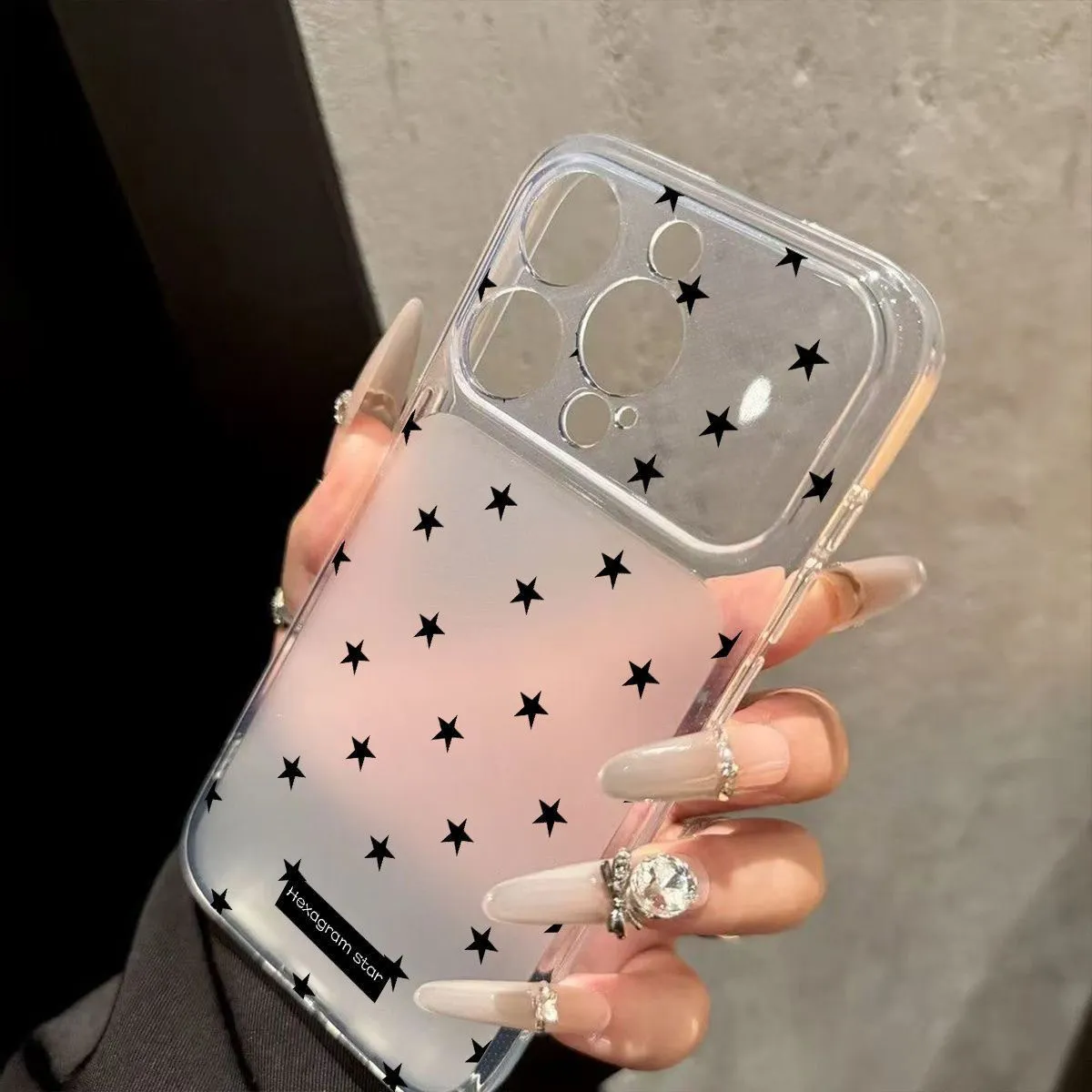 Full Screen Black Stars Niche  - Phone Cases Girls reseña y precio