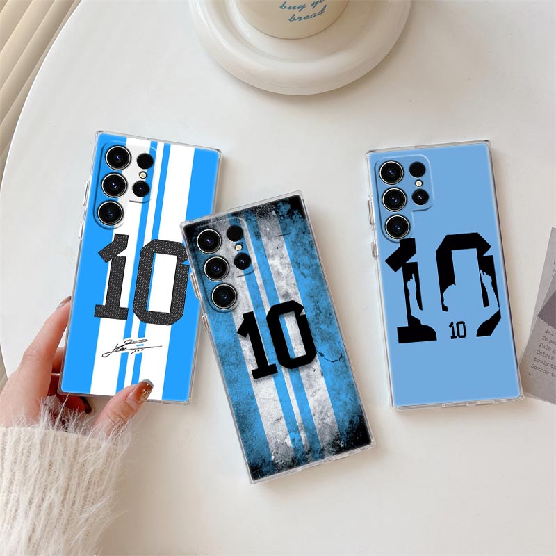 Cool Football Number 10 Transp - Phone Cases For Samsung S22 reseña y precio