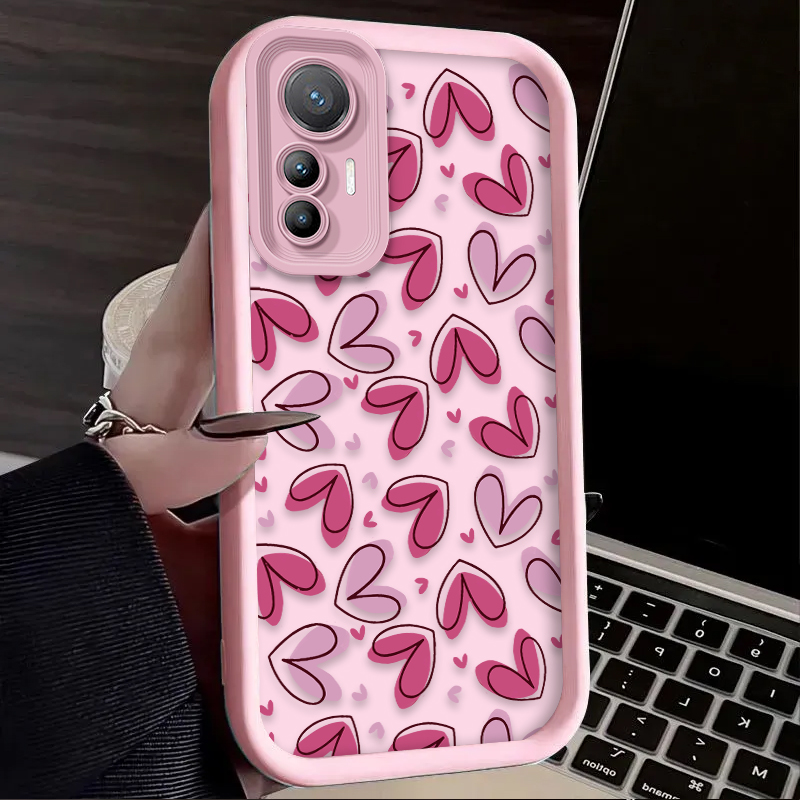 Cute Pink Love Heart Case for  - Phone Cases Galaxy A16 5G reseña y precio