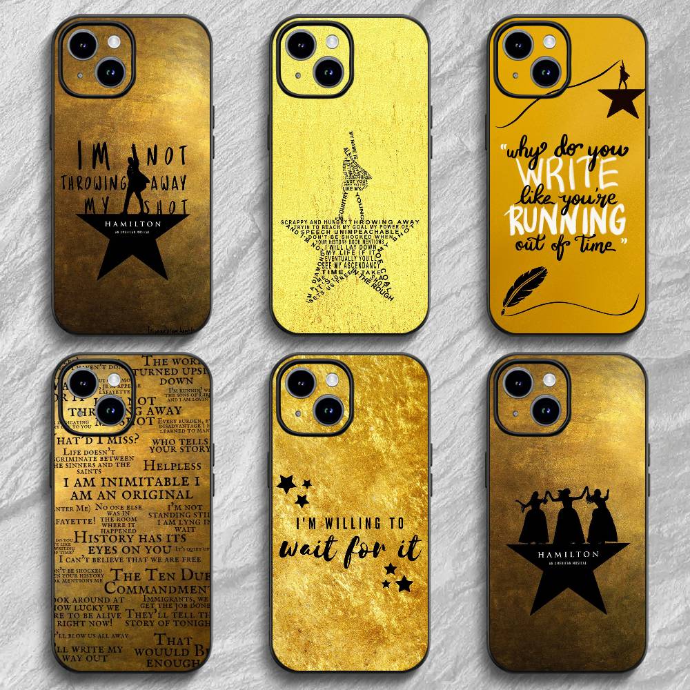 H-Hamilton Musical Lyrics Phon - Phone Cases Hamilton reseña y precio