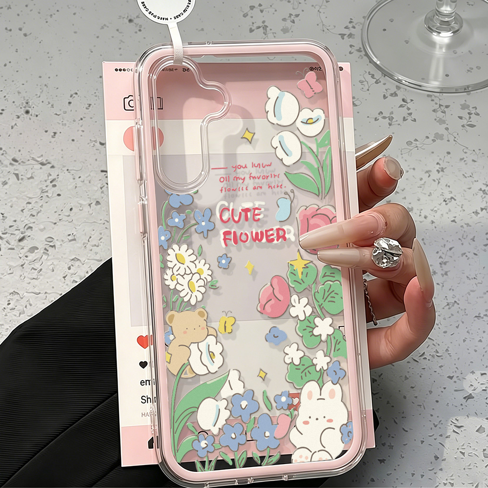 2 IN 1 Clear Case For Samsung  - Phone Cases For Samsung S22 reseña y precio
