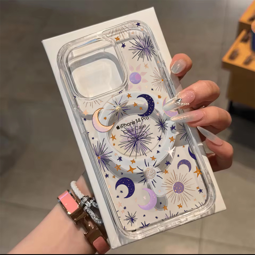Romantic Sun Moon Stars Phone  - Phone Cases Bulk reseña y precio