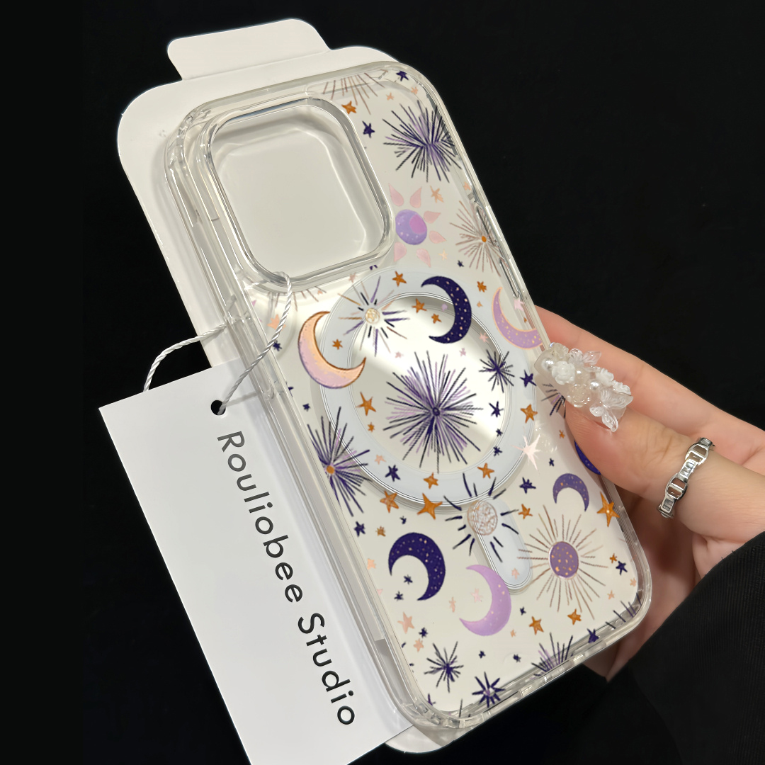 Romantic Sun Moon Stars Phone  - Phone Cases Bulk reseña y precio