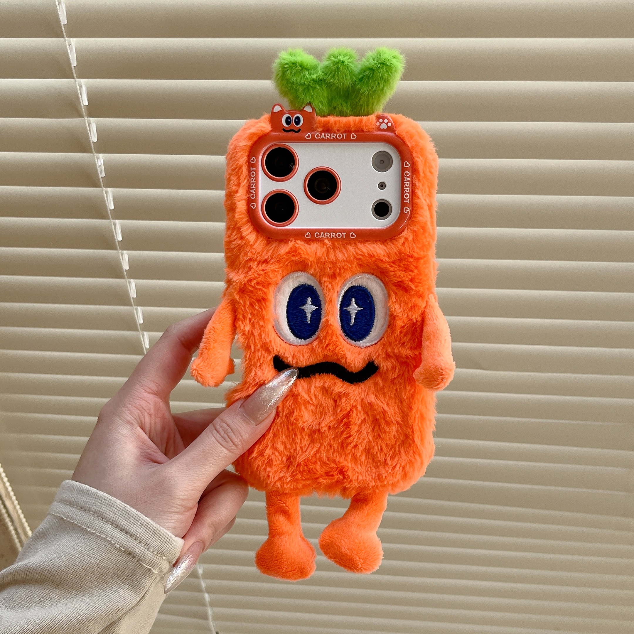 Cute Plush Phone Case with Qui - Phone Cases Iphone 15 Pro Max reseña y precio