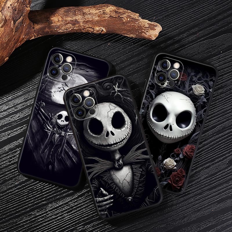 Jack Skellington Black Art Dis - Phone Cases Bulk reseña y precio