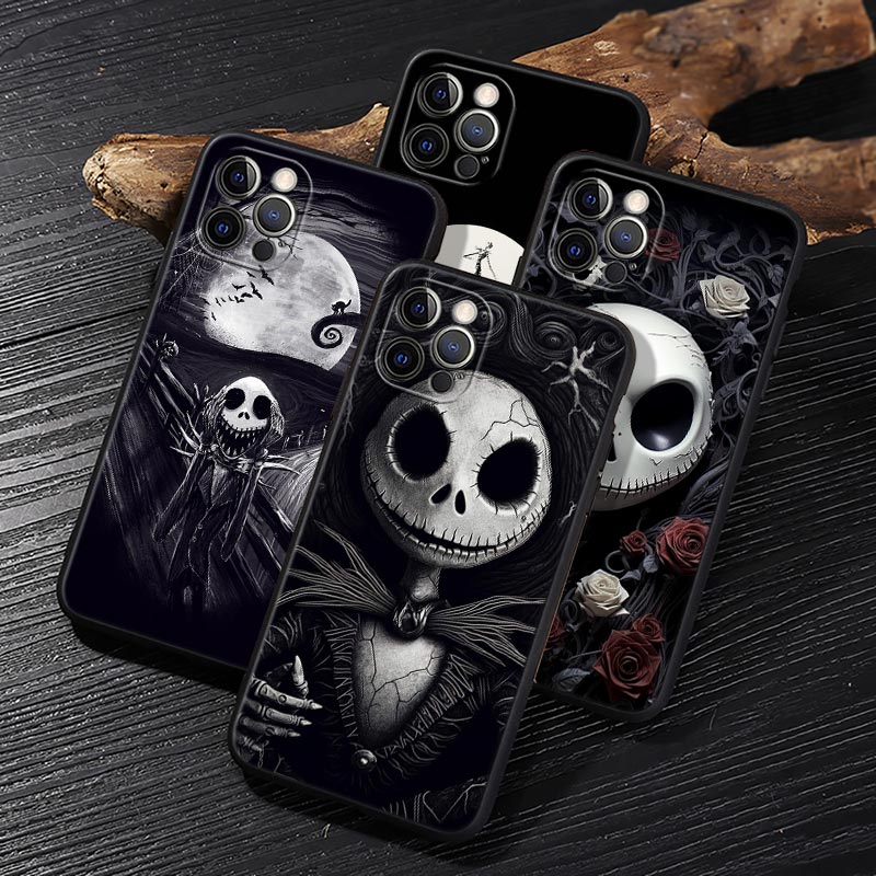 Jack Skellington Black Art Dis - Phone Cases Bulk reseña y precio