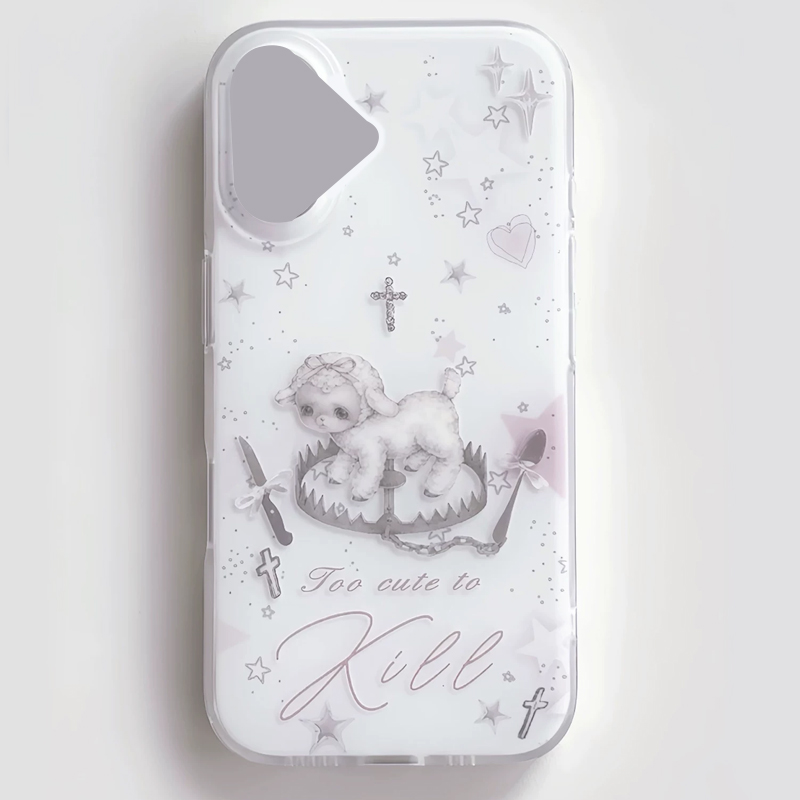 Y2k Korean INS Creative Cute P - Phone Cases Girls reseña y precio