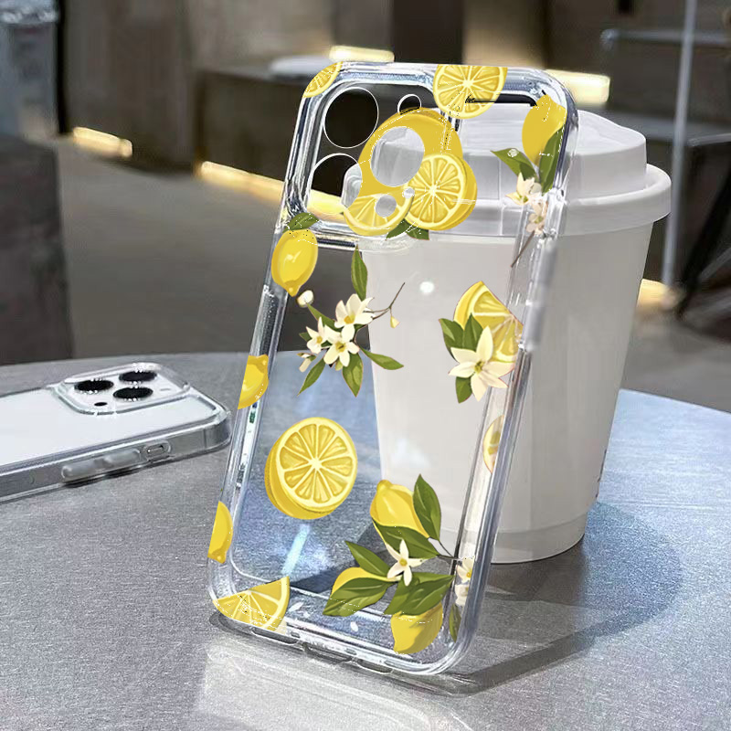 Summer Fruit Lemon Flower Clea - Phone Cases For Samsung S22 reseña y precio