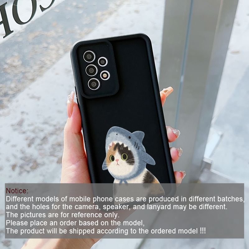Cute Cartoon Animal Shark Cat  - Phone Cases Oppo reseña y precio