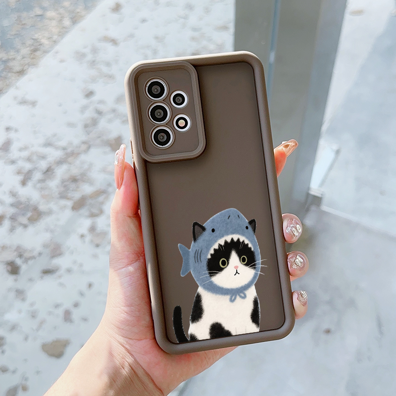 Cute Cartoon Animal Shark Cat  - Phone Cases Oppo reseña y precio