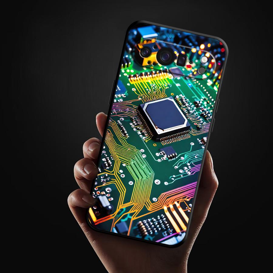 Retro Circuit Board Funda Phon - Phone Cases Google Pixel 10 Pro reseña y precio