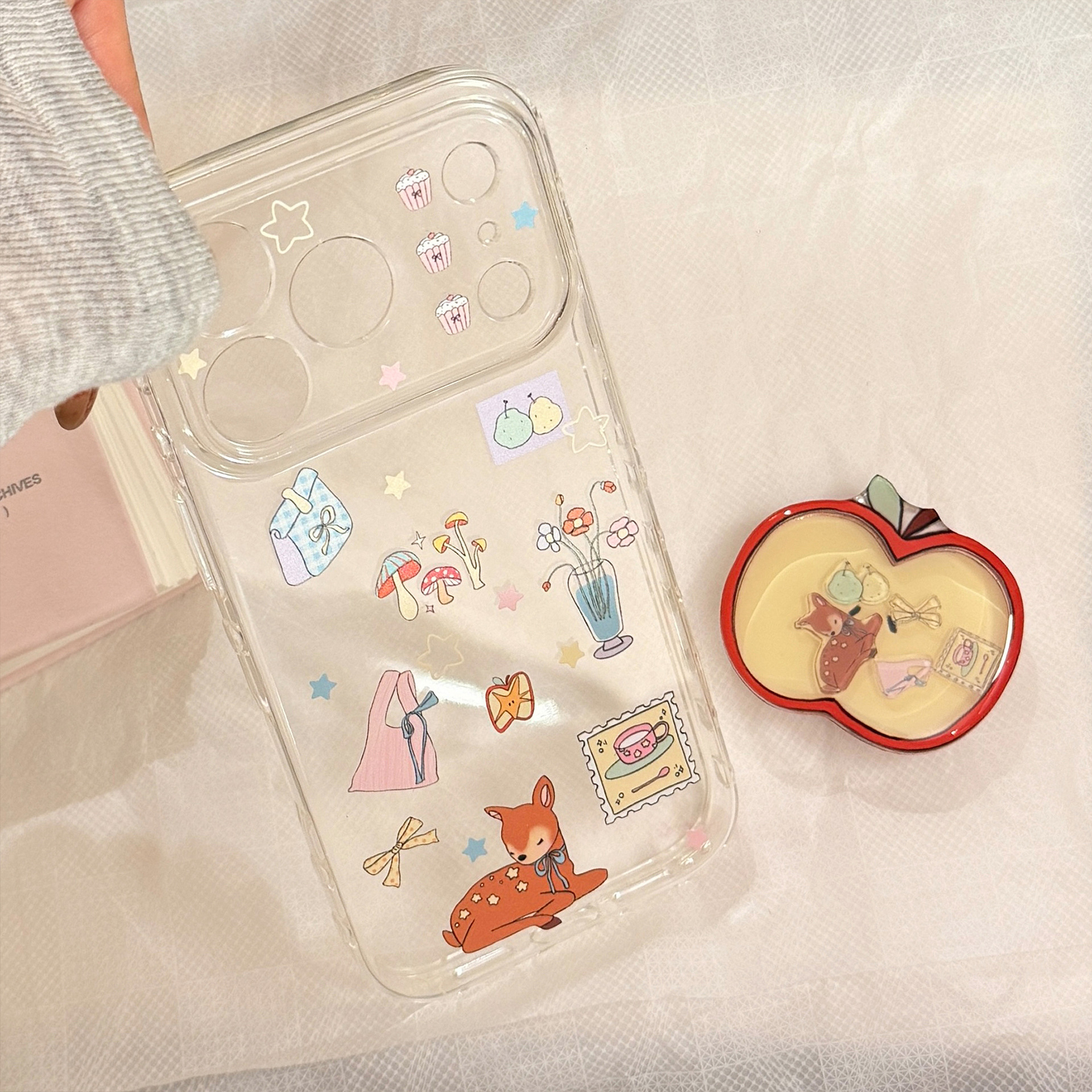 Transparent Cartoon Mobile Pho - Phone Cases Red Deer reseña y precio