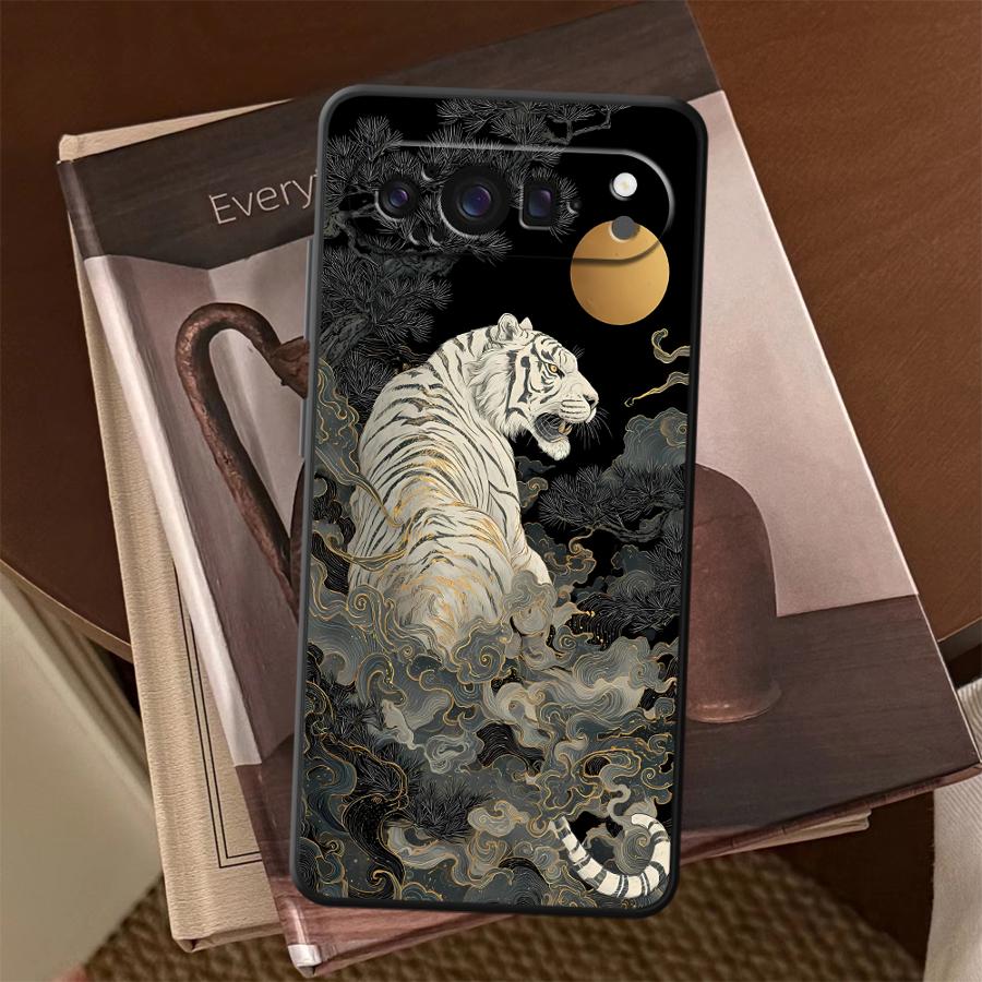 White Tiger Funda Phone Cover  - Phone Cases Google Pixel 10 Pro reseña y precio