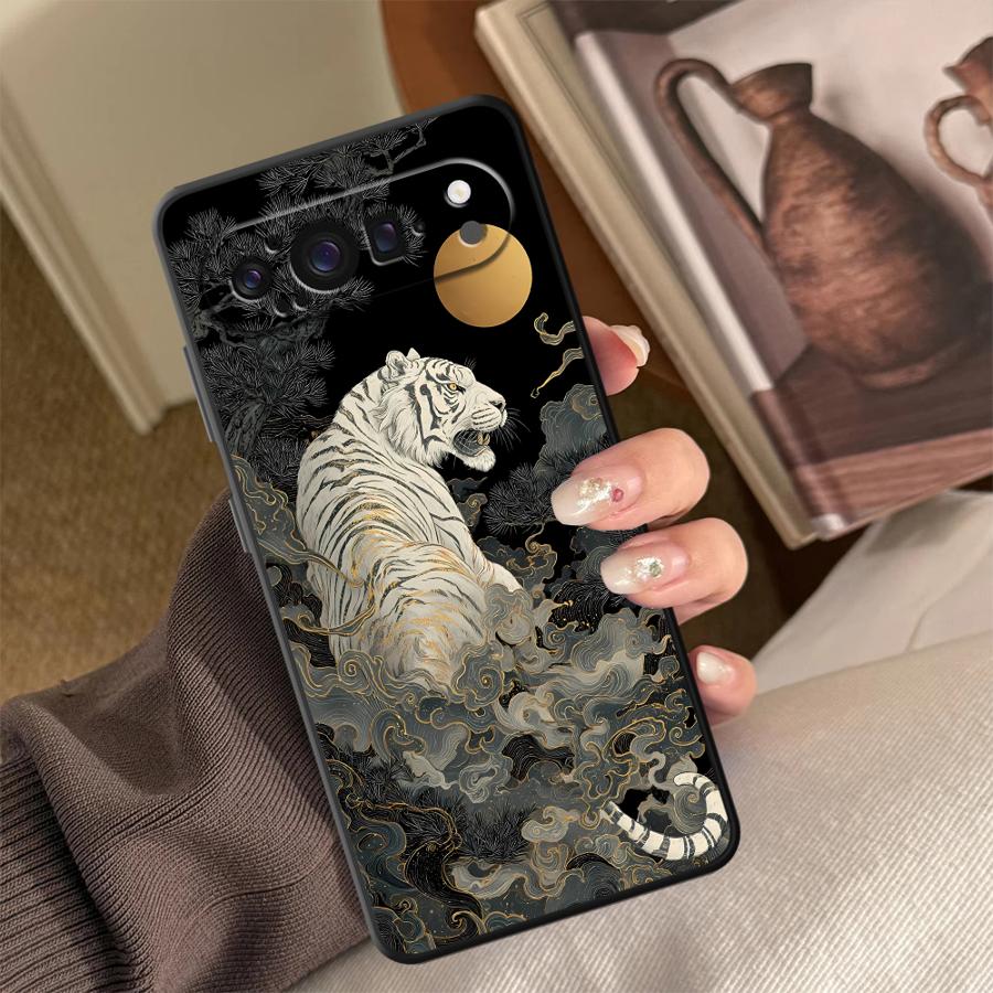 White Tiger Funda Phone Cover  - Phone Cases Google Pixel 10 Pro reseña y precio