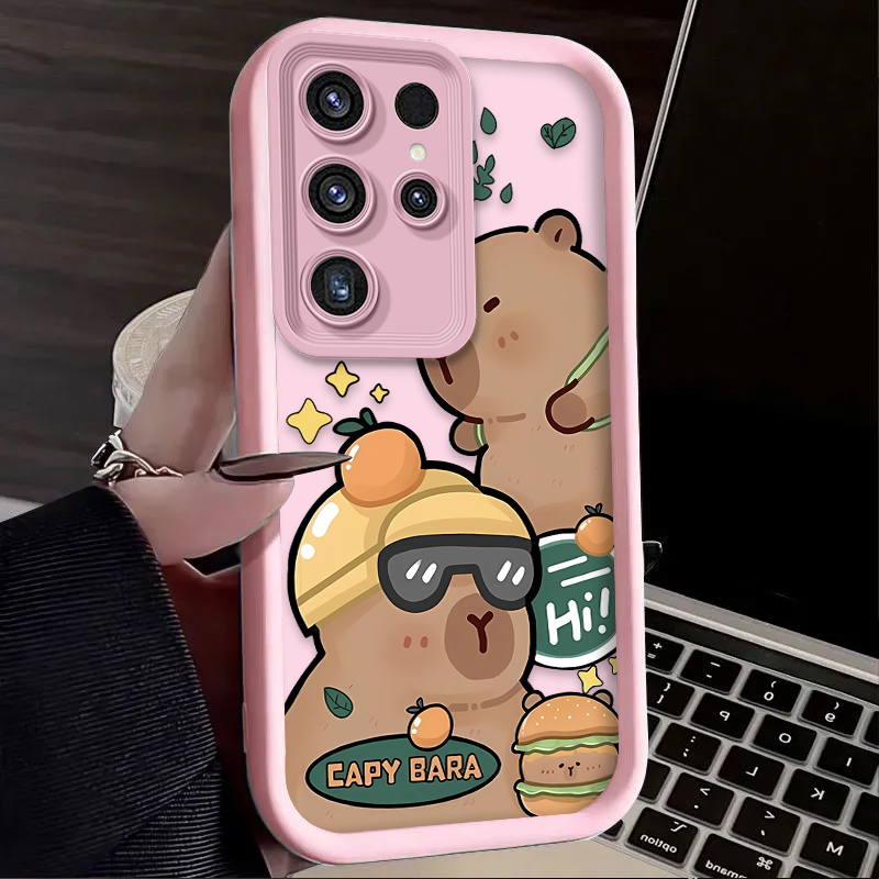 Cool Capybara Soft Phone Case  - Phone Cases For Samsung S22 reseña y precio