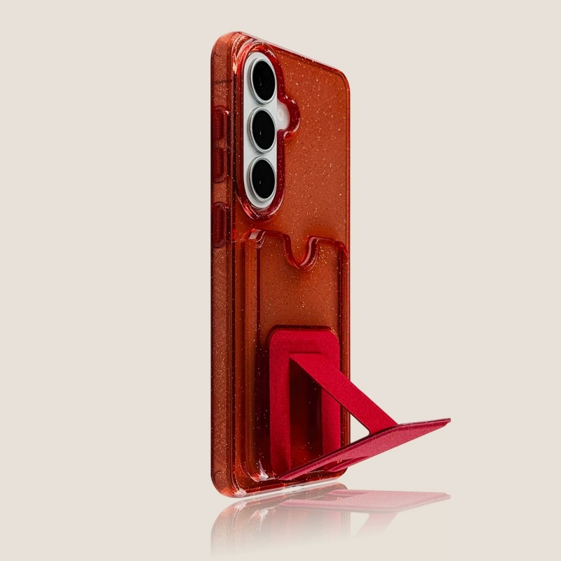 Glitter Transparent Card Walle - Glitter Shockproof Case reseña y precio