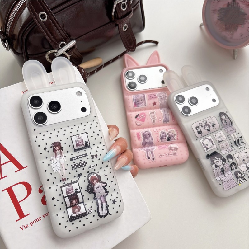 Japanese Y2K Cute Bunny Ear Ph - Phone Cases Girls reseña y precio